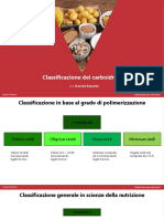 Classificazione Dei Glucidi