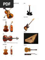 50 Instrumentos de Viento y sus Nombres | PDF | Arte
