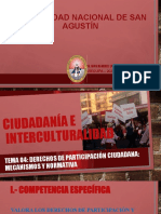 Derechos de Participación Ciudadana