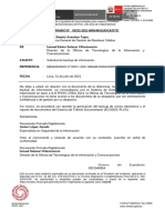 Proy - Memo Backup Correo Resi - Soli