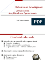 Revisão Sobre Amplificadores Operacionais