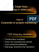 Trade Fairs - Marketing or Sales