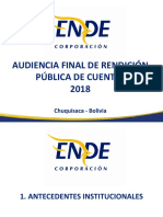 Ende - Audiencia Final de Rendicion Publica de Cuentas 2018