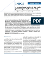 Measuring Herpes Zoster Disease Burden in São Paulo, Brazila Clinico-Epidemiological Single-Center Study