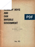 (News-Bulletin - 90) FAGAN, Myron C. - The Kennedy Boys and Our Invisible Government (1962, Cinema Educational Guild, Inc.)