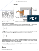 Circuito Magnético - Wikipedia, La Enciclopedia Libre