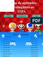 Prueba Habildades Psicolinguiticas ITPA