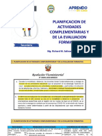 C - Planificacion de Actividades Complementarias