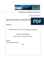 M1 - 2 UNIDAD de APRENDIZAJE 1 Tipos Trabajos