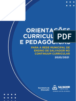 Anexo I B - Ficha Síntese Educação Infantil