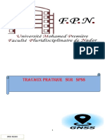 Travaux Pratique SUR SPSS