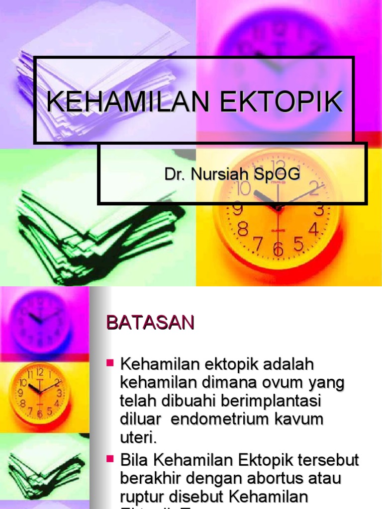 Panduan Lengkap Kehamilan Ektopik | PDF