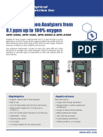 Portable Oxygen Analyzers 99963 UK Datasheet v3 1