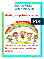 Proyecto Pedagogico Pimer Periodo. - Cuido y Respeto Mi Cuerpo. 2021