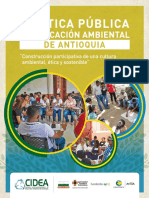 Politica Ed. Ambiental Deptal