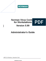 Norman Virus Control For Workstations Administrator's Guide