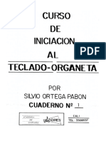 Curso de iniciación al teclado.