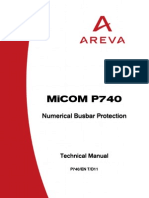 Micom P740: Numerical Busbar Protection