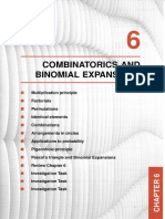 Combinatorics and Binomial Expansions