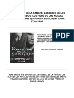 LA DONCELLA DE LA SANGRE_ LOS HIJOS DE LOS ANGELES CAIDOS (LOS HIJOS DE LOS NGELES CADOS) (VOLUME 1) (SPANISH EDITION) BY AHNA STHAUROS