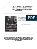 La Doncella de La Sangre - Los Hijos de Los Angeles Caidos (Los Hijos de Los Ngeles Cados) (Volume 1) (Spanish Edition) by Ahna Sthauros