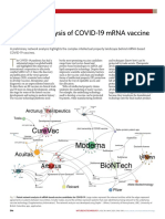 A Network Analysis of COVID-19 mRNA Vaccine Patents: Moderna