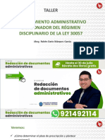 Taller de Procedimiento Administrativo PDF Gratis