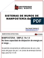 2 Tipos de Muros de Mamposteria y Materiales