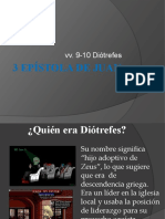 3 Epístola de Juan (Diótrefes)