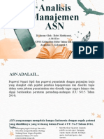 Analisis Manajemen ASN