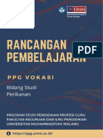 Jadwal Rancangan Pembelajaran Perikanan Angkatan 3