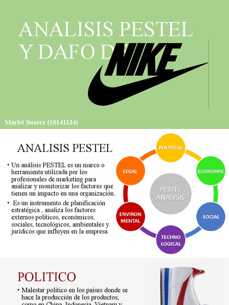 Pestel y Dafo Nike PDF | Nike | Análisis