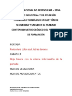 Metodologia Proyecto de Formacion