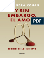 Y Sin Embargo El Amor. Alexandra Kohan