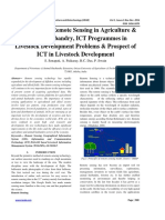 Application of Remote Sensing and GIS in Agriculture and Animal Husbandry