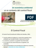 La VEA en el contexto del control fiscal - Dra. CARMENZA CASTIBLANCO - IDEA U. NACIONAL