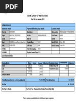 Generalized PaySlip For Employee