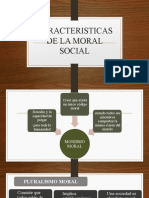 Características de la moral social: pluralismo y monismo