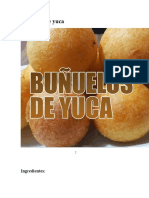 Buñuelos de yuca