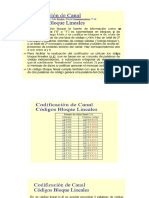 Codificacion de Bloques y de Canal - de PROAKIS - 14!09!2020