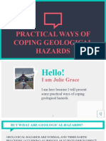 Practical Ways of Coping Geological Hazards