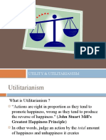 Utility & Utilitarianism