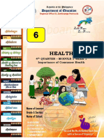 Grade 6 - HEALTH - Q4 Module 1 - W1