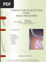 B9 - Throat Cancer Detection Using Image Processing