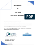 Project Report of Uniform