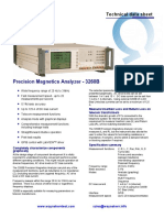 Precision Magnetics Analyzer - 3260B: Technical Data Sheet