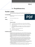 Materials Platinum Part 1 - Teachersnotes