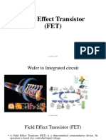 Field Effect Transistor (FET) : Dr. Gufran Ahmad