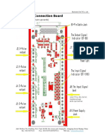 JK0801-A Connection Board: Board Sketch Map (50-Pin Upwards)