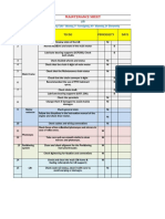 Maintenance Sheet: Tas K Item To Do Periodicity Date